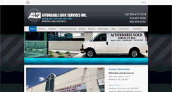 Desktop Screenshot of affordablelock.ca