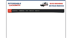 Desktop Screenshot of affordablelock.net